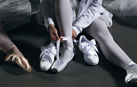 Известные балерины надели кроссовки ради рекламы