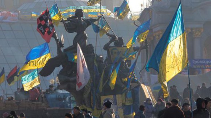 Годовщина расстрелов на Майдане