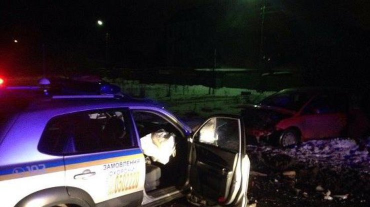 В Киеве угнали автомобиль вместе с иностранной пассажиркой