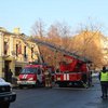 В Киеве на Подоле сгорел офис (фото) 