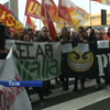 Робітники італійських авіаліній вийшли на акції протесту