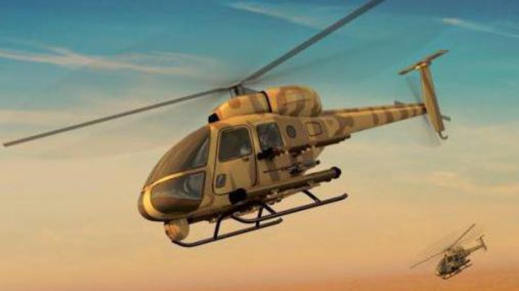 Украина показала новый боевой вертолет