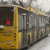 Снегопад в Киеве: общественный транспорт изменит расписание