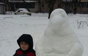 Снегопад в Киеве вдохновил пользователей на фотожабы