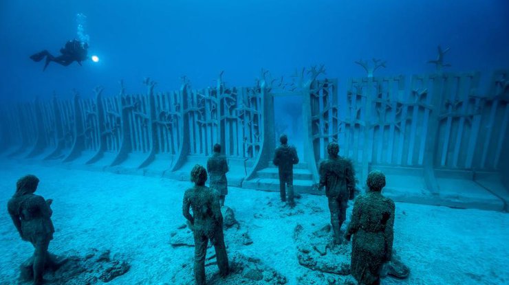 В Испании открыт первый подводный музей в Европе
