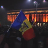Майдан у Румунії: протестуючі стоять попри заметілі та холод