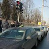 ДТП в Харькове: в центре столкнулись три автомобиля