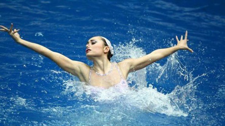 Украинка показала лучший результат  в соревнованиях по синхронному плаванию 