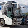 Наезд автобуса на людей в Гаити: появилось видео