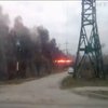В Луганську сталася пожежа на складі паливно-мастильних матеріалів