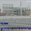 В Об'єднаних Арабських Еміратах запустять найбільшу в світі сонячну електростанцію