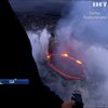 На Гавайях з гелікоптера зафільмували виверження вулкану Кілауеа