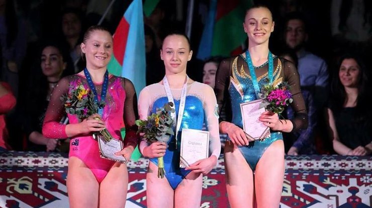 Украинка завоевала золото на этапе Кубка мира по спортивной гимнастике
