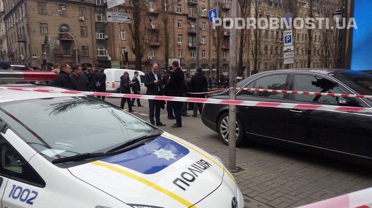 Убийство в центре Киева