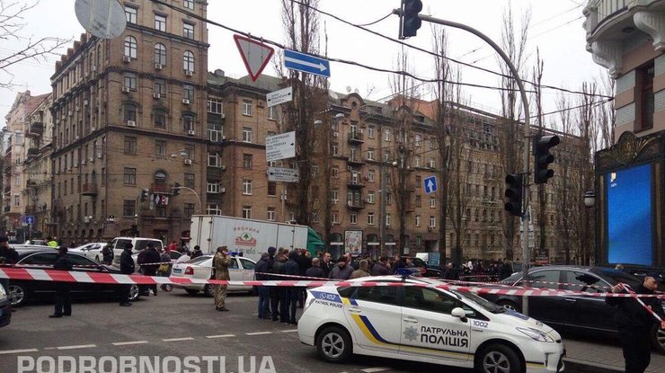 Стрельба в центре Киева показал некомпетентность полиции