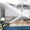 В Запорожье загорелся трамвай с пассажирами (фото) 