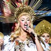 Полякова в Киеве устроила зажигательный карнавал (фото)