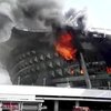 В Шанхае сгорел стадион знаменитого футбольного клуба (видео)