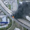 В США провалився міст через пожежу
