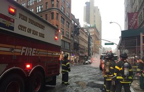 Взрыв в Нью-Йорке 