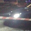 В центре Киева расстреляли автомобиль, водитель погиб на месте 