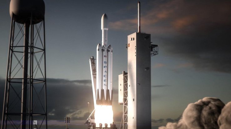 SpaceX запустит сверхтяжелую ракету Falcon Heavy