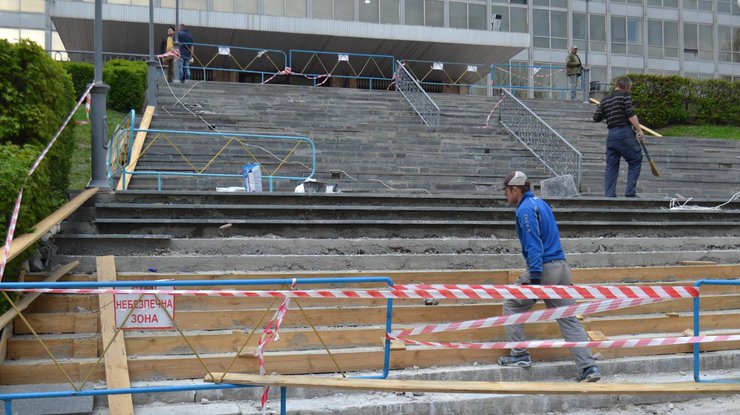 В Киеве не успеют отремонтировать Дворец спорта