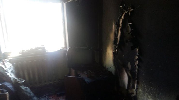 В Полтавской области из-за пожаре в частном доме погиб мужчина