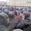 В Петербурге на митинге задержали около 50 оппозиционеров