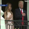 Трамп забув покласти руку на серце під час виконання гімну 