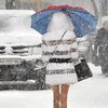 Аномальная весна: в Киеве внезапно выпал снег (видео) 