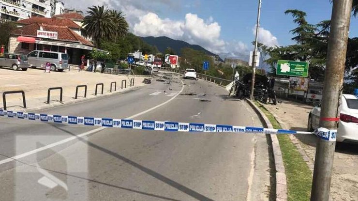 В курортном городе Черногории прогремел мощный взрыв. Фото:RTCG