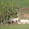 В Кыргызстане мощный оползень засыпал целое село (фото)