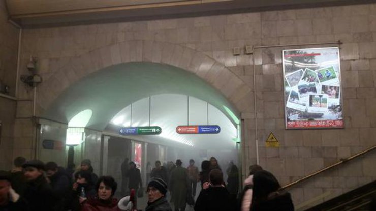 Взрыв в метро Санкт-Петербурга 