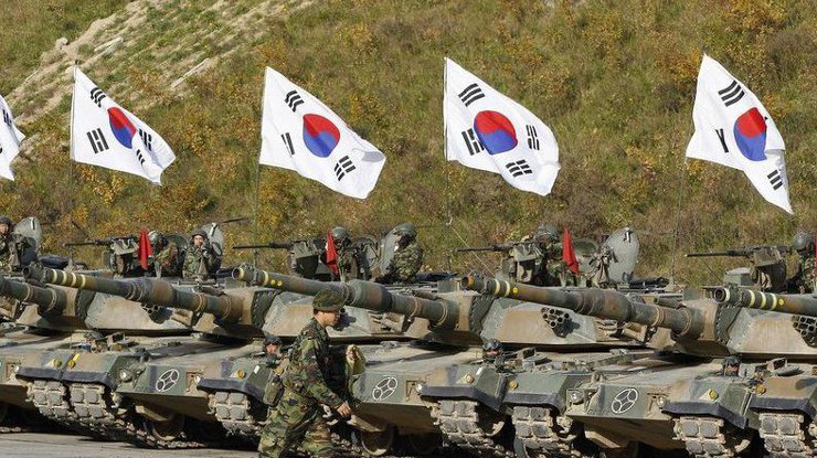 Южная Корея усилила боевую готовность войск после запуска ракеты КНДР 