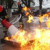 В "Борисполе" тушили пожар и ловили преступников (фото)