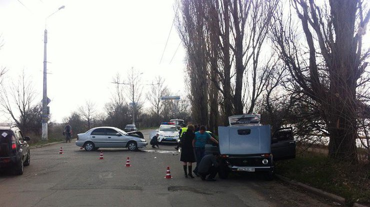 В Донецкой области в аварии пострадали четверо детей 