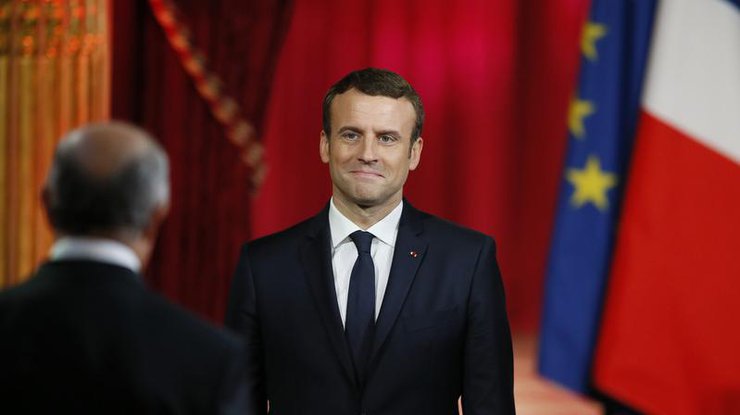 Новый президент Франции Эммануэль Макрон