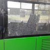 В Харькове обстреляли троллейбус (фото)