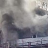 В Николаеве горит водолазное судно ВМС Украины (фото, видео) 