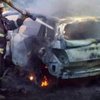 Жуткое ДТП в Запорожье: водитель сгорел заживо (фото) 