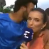 Скандал во Франции: теннисист поцеловал журналистку (видео)
