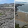 На ирландском острове возник исчезнувший ранее песчаный пляж