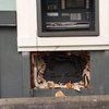 Провальное ограбление: воры случайно сожгли банкомат с деньгами (фото)