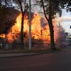 В центре Львова вспыхнул пожар (фото, видео)
