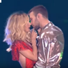 Лобода и Барских устроили жаркий поцелуй на сцене (видео)