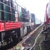 В Кировоградской области загорелся поезд с пассажирами (фото)