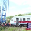 В Грузии поезд столкнулся с грузовиком (фото)