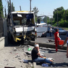 Серьезная авария в Луцке: маршрутка с пассажирами влетела в столб (фото)