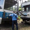 Трагедия в Днепре: поезд столкнулся с трамваем (фото, видео)
